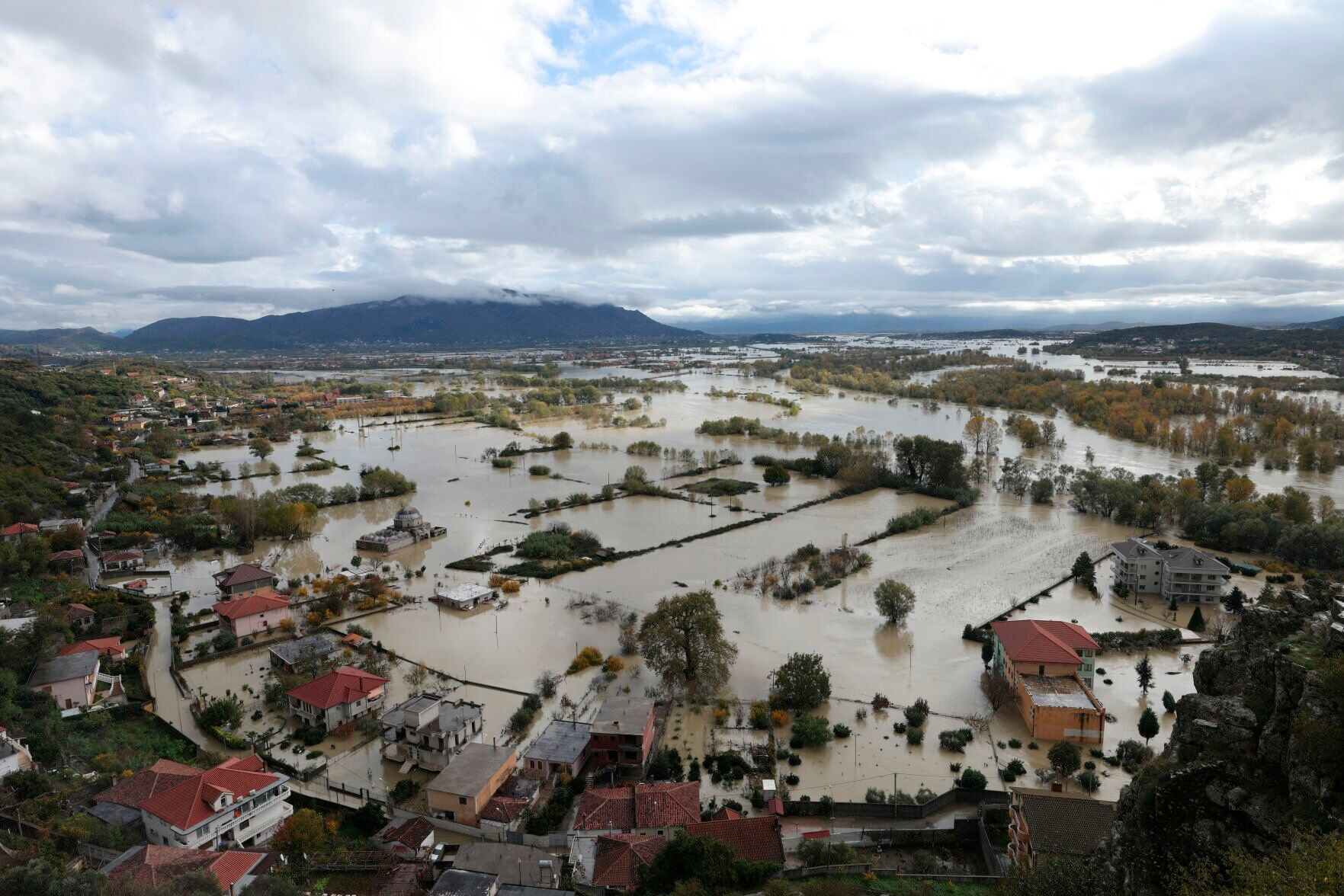 APTOPIX Albania Europe Floods